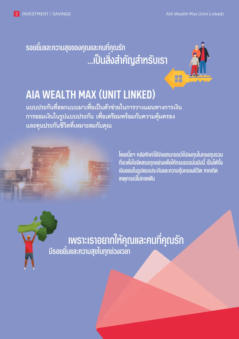 AIA Wealth Max (Unit Linked) — หน้า 2